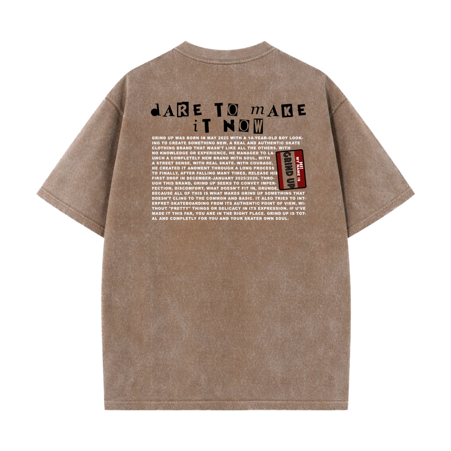 Grind history acid Tee